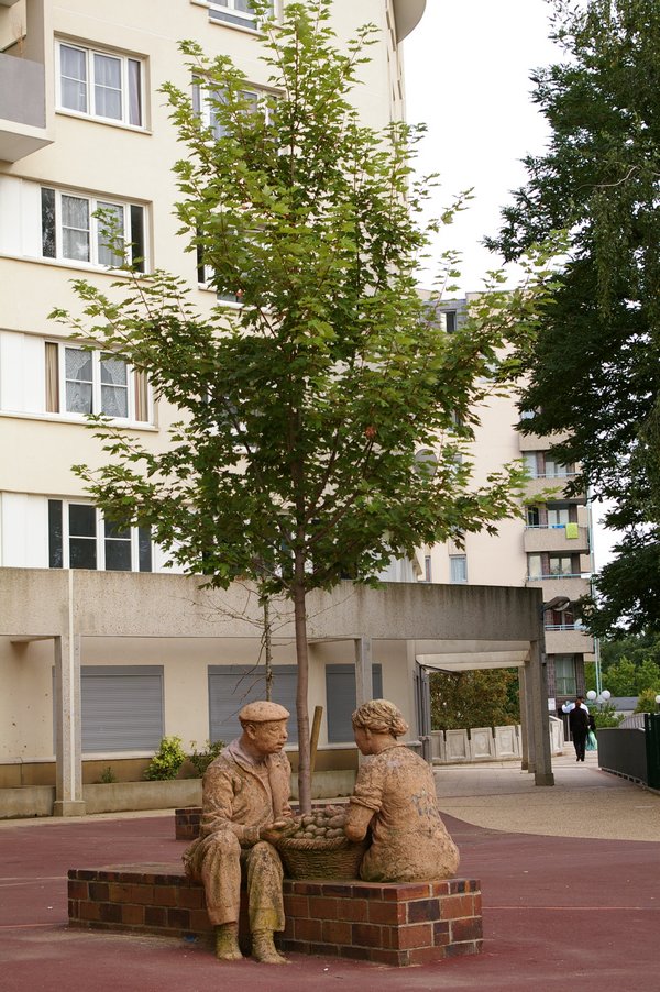 Sculpture Les deux vieux de Mondineu: Les deux vieux de Mondineu 001